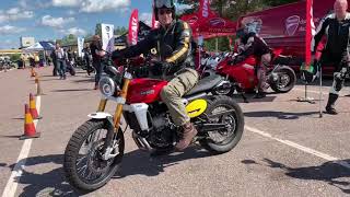 Fantic Caballero 500 At Start2Ride Event In Sweden 8-96 2019.