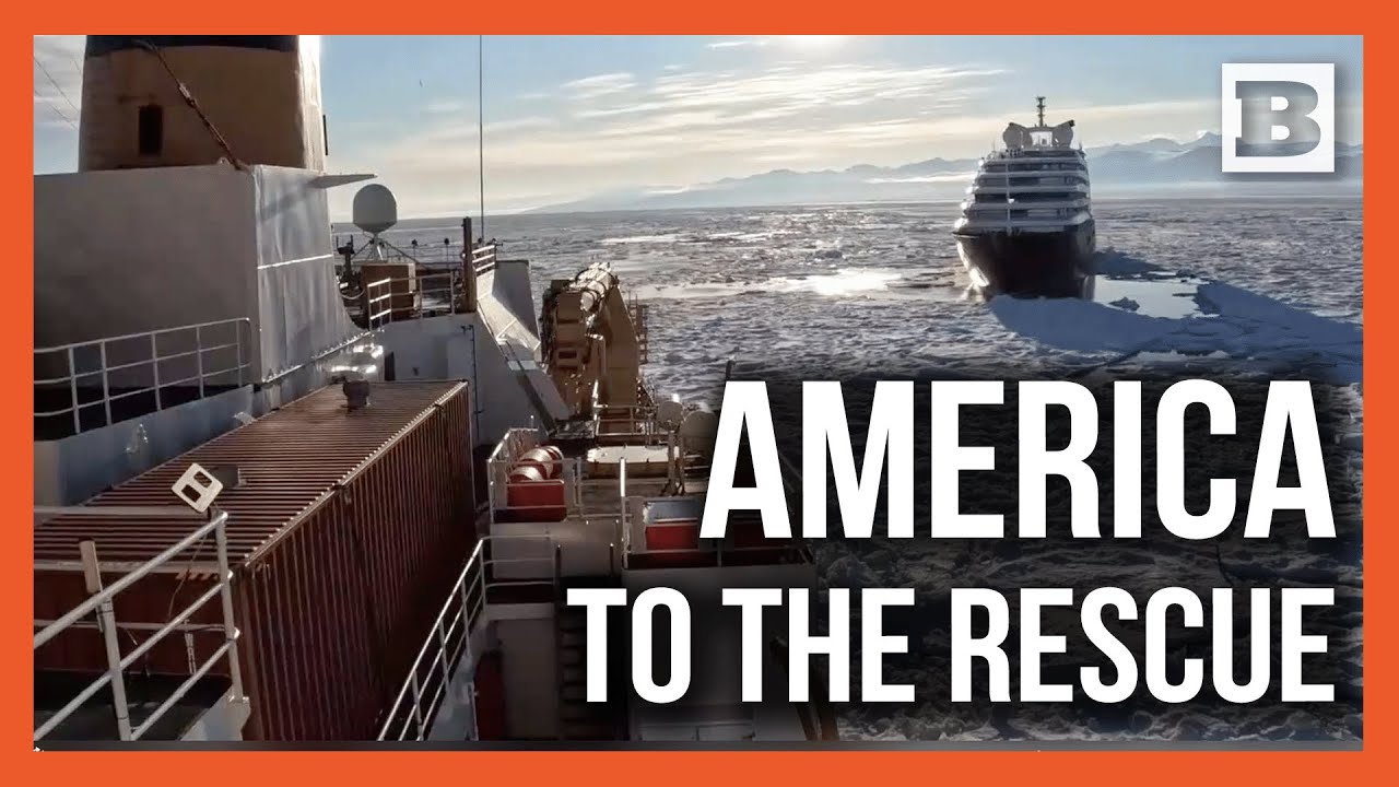 U.S. Coast Guard Ice Cutter Rescues Cruise Ship Stuck in Antarctic Ice
