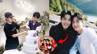 Download Lagu Wang Yibo \u0026 Xiao Zhan Celebrate Their Anniversary in Secret | Fans Go Wild ! MP3