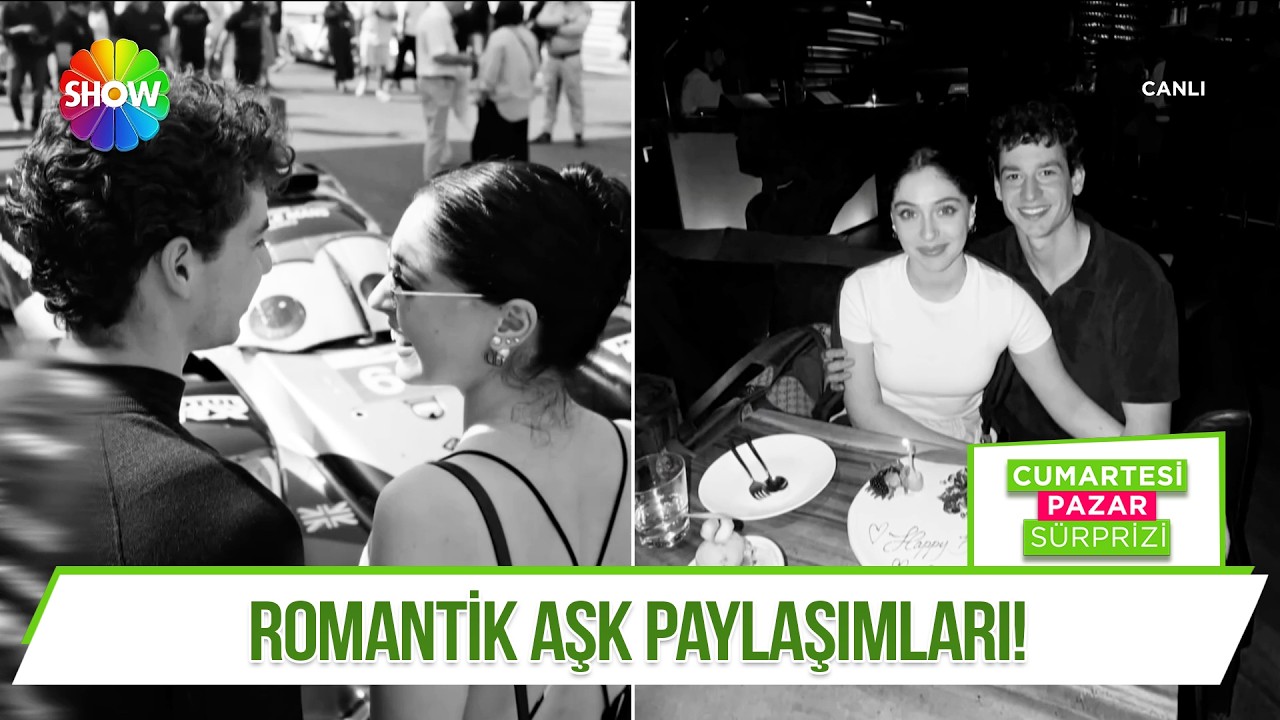 Ünlülerin birbirinden romantik aşk paylaşımları!