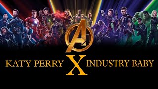 Industry Baby x Katy Perry | Avengers Edit | Mashup Man Resimi