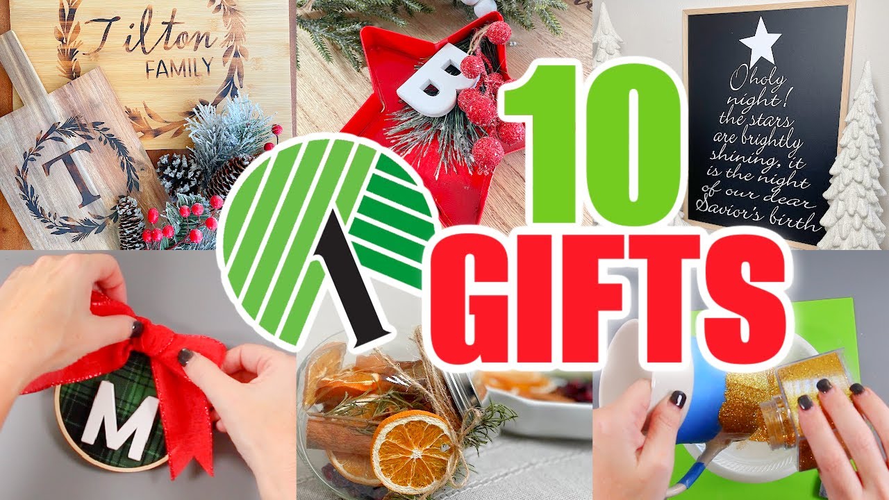 20 Cheap DIY Dollar Store Christmas Gift Ideas Under $10