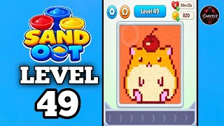 Sand Out Color Puzzle Level 49 Walkthrough Solution