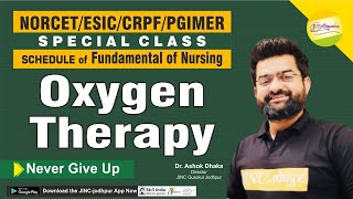 Oxygen therapy