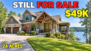 8 Ultra-Cheap Lake Houses with Acreage in North Carolina You Can Snag Right Now 8 Ultra-Cheap Lake Houses with Acreage in North Carolina You Can Snag Right Now
