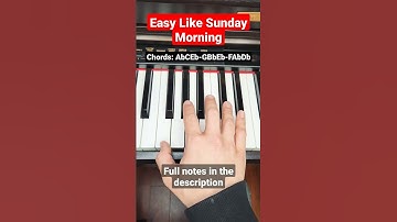 Thumbnail of Easy Like Sunday Morning (Lionel Ritchie) - piano tutorial