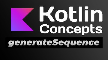 Generate sequnece by one line of code Kotlin concepts | Fibonacci sequnece | kotlin generatesequence