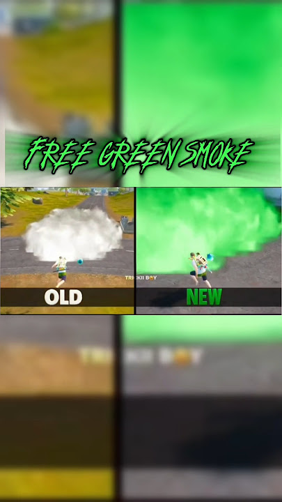 🔥TIPS AND TRICKS FREE GREEN SMOKE SECRET TRICK 🤔👍 #bgmi #tipsandtricks #pubg #shorts