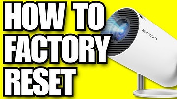 How To Factory Reset Hy300 Projector (2025)