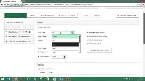 Questback Essentials - how to create a LiveReport