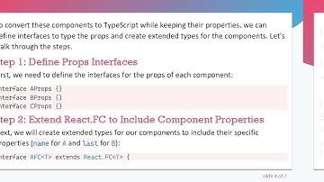 Understanding How to Convert Props from JavaScript to TypeScript in React