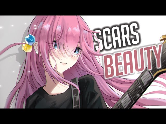 Nightcore - Scars To Your Beautiful (Rock Version) (Lyrics) class=