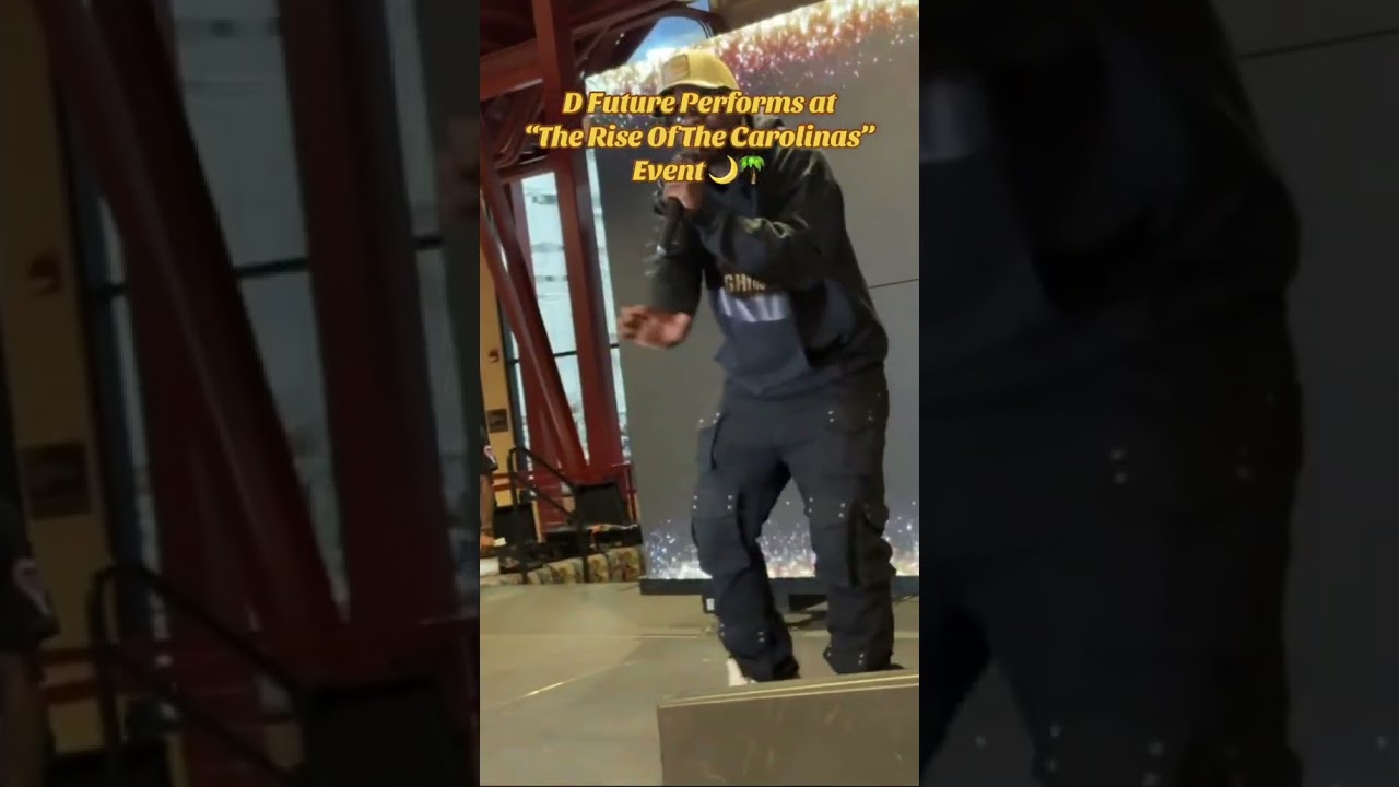 D Future performs live at “The Rise Of The Carolinas” Event 😮‍💨🌙🌴