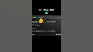Settings Guide #7 | Wou Qiu Gaming BGMI update 2.9 #shorts #bgmi #bgmitipsandtricks #wouqiugaming