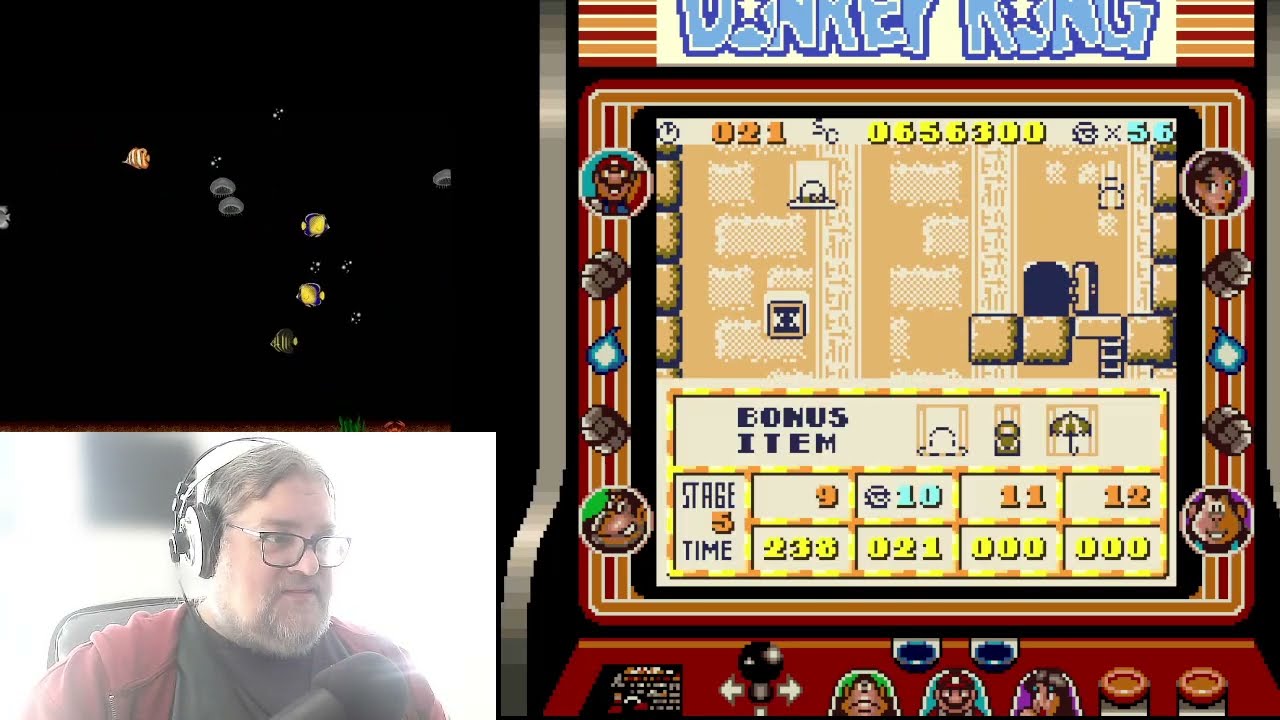 Twinbeard plays Donkey Kong 94 - 5-10
