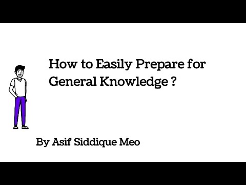Easy way to prepare General Knowledge | Self Study Tricks - YouTube