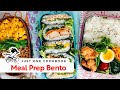 How to Meal Prep Bento: $3 Bento Challenge 常備菜で3種類のお弁当作り