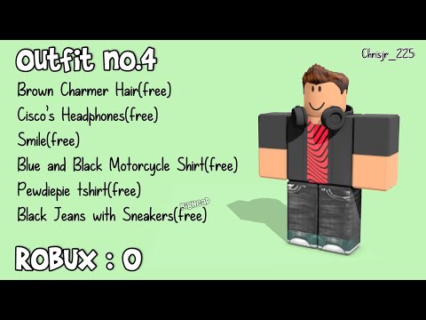 Free Fans Outfits 0 Robux Outfits Roblox Youtube - 10 free roblox cool outfits without robux how do we get ninjutsu