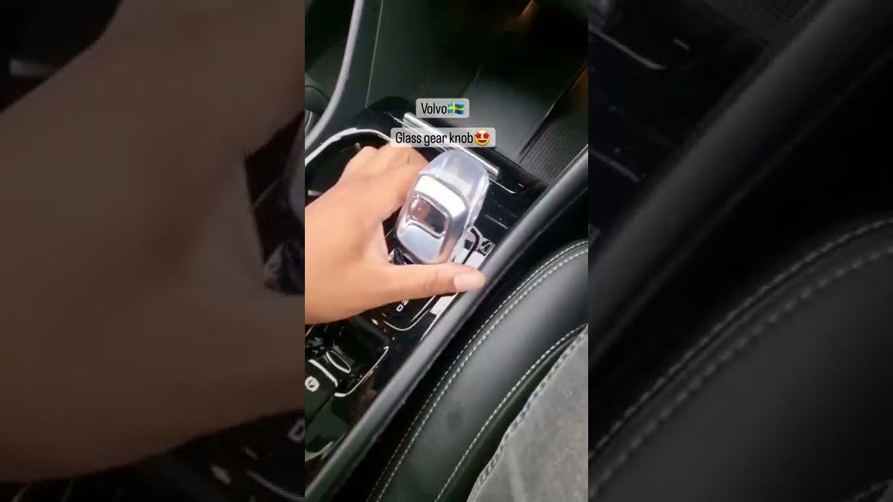 Volvo XC40 Crystal glass shifter 😍