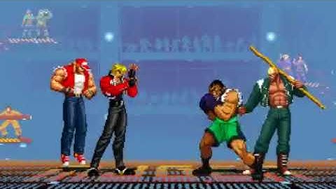 mugen match 20180810 Rock Terry arcade run