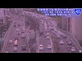2019.10.24 新御堂筋新淀川大橋南詰、南行き車線で大型車両の故障トラブル【ご安全に】新御堂筋ライブカメラ