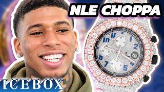 NLE Choppa Drops $100K on AP & HUGE Solitaire Earrings!