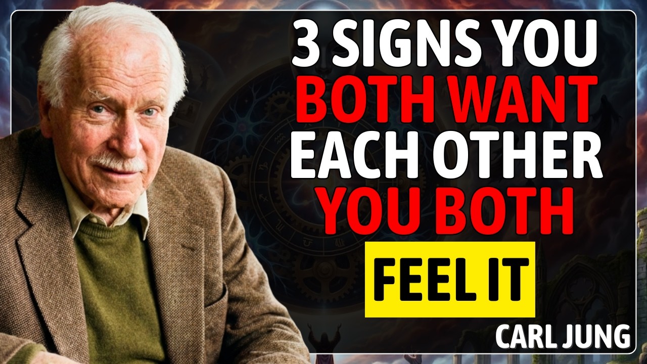 3 SIGNS YOU BOTH WANT EACH OTHER YOU BOTH FEEL IT | Carl Jung Psychology