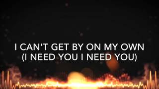 Video thumbnail of "NF Alone (feat. Tommee Profitt and Brooke Griffith) Lyrics"