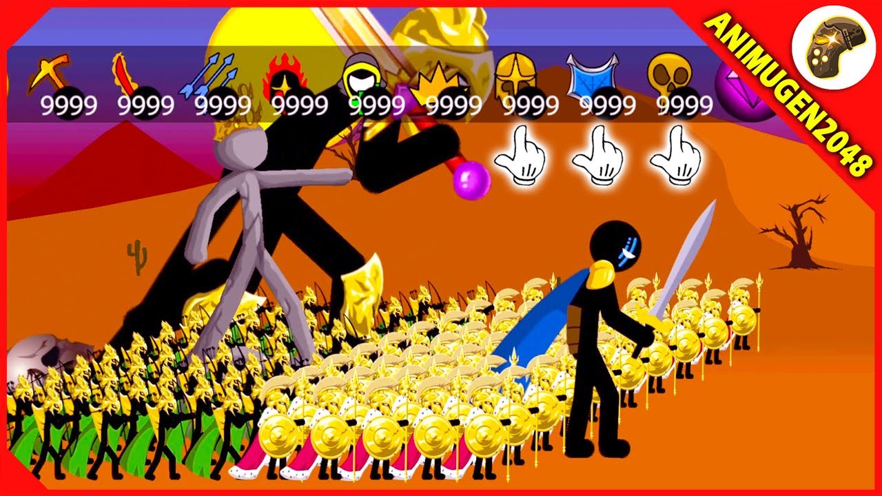 XIPHOS COMMANDER 9999 ROYAL ELITE ARMY KYTCHU Stick War Legacy Mod