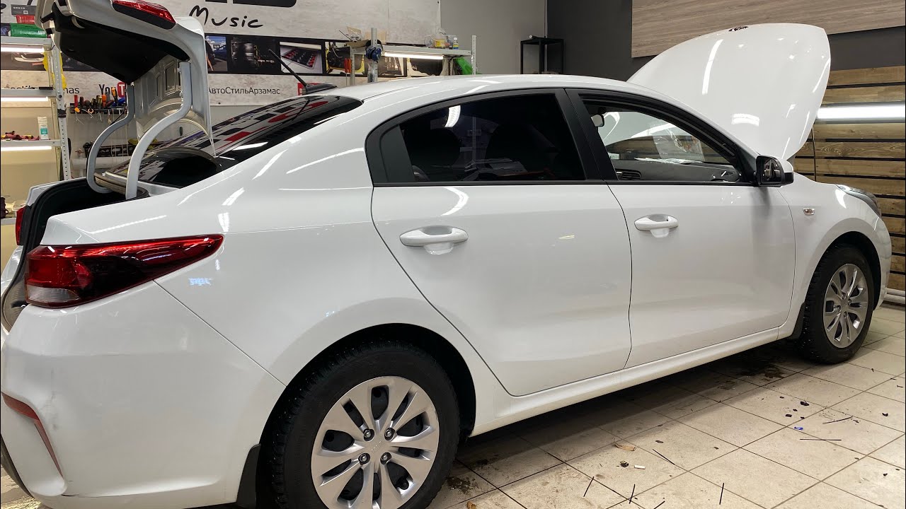 Kia rio замена антифриза
