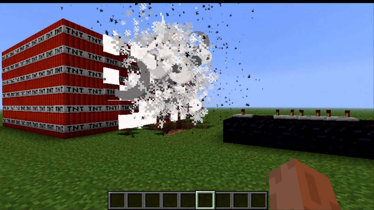 Minecraft Explozja TNT - YouTube