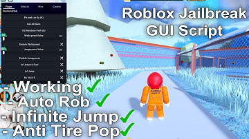 Jailbreak GUI Script Roblox Exploit (2023 Pastebin)