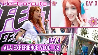 🌸 Cosplay Get Ready With Me 💚 Final Con DJ set! | ✈ Anime LA Trip Vlog [Part 2]