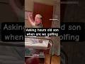 Asking your newborn son who is hours into his life about going golfing #golf #dadlife #fatherson