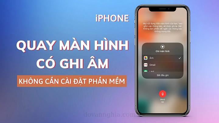 App nào vừa quay màn hình vừa thu âm năm 2024