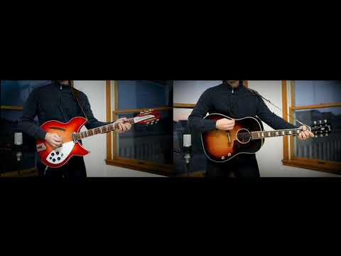 Spotlight - "Any Time At All" Isolated Guitars (Rickenbacker 360-12c63 & Gibson J-160E 1962 Reissue)
