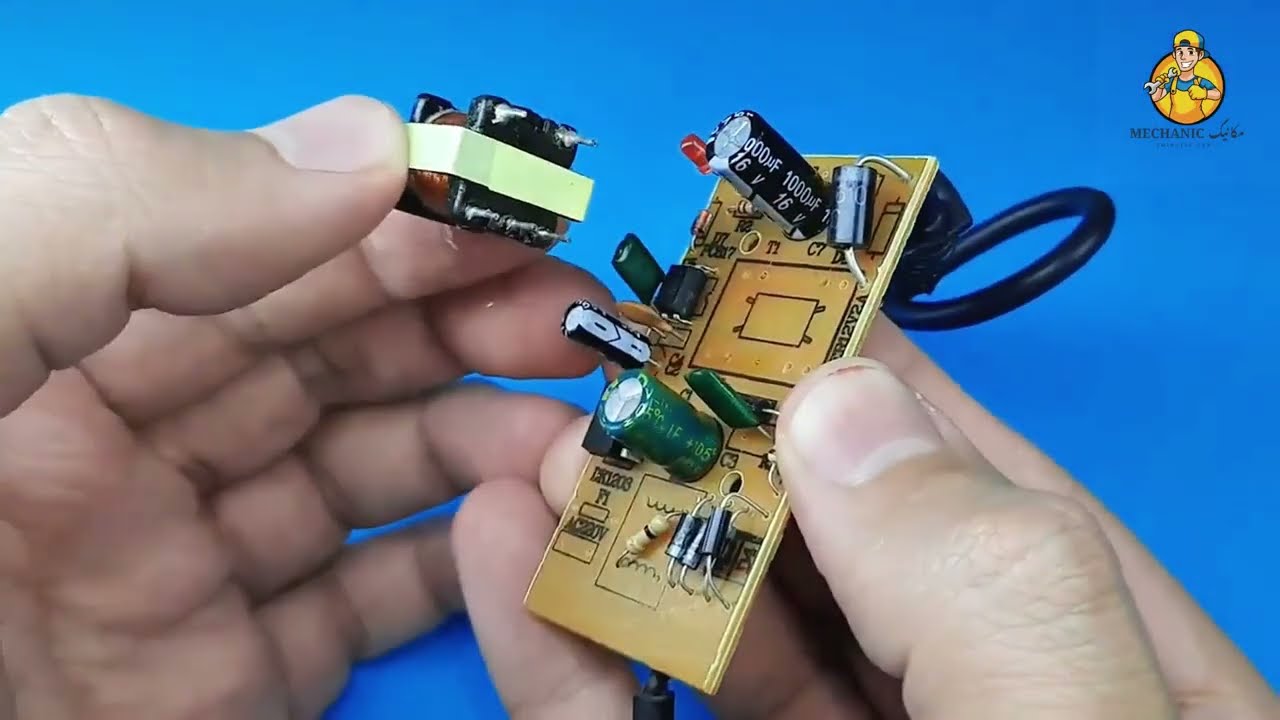 How to make an Induction Soldering with Mobile Charger || Mechanic Tech