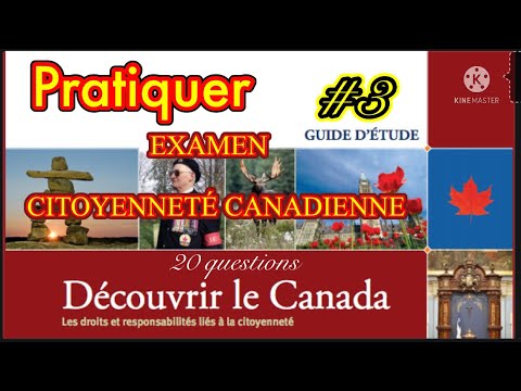 Examen de citoyenneté canadienne #3