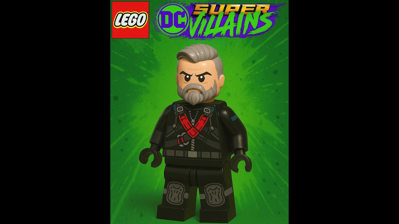 Lego DC Super Villains Ace Chemical Gold Bricks and Characters