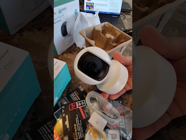 Testing kasa smart camera - kasa spot pan tilt from TP-Link with motion tracking + Hey Google, Alexa