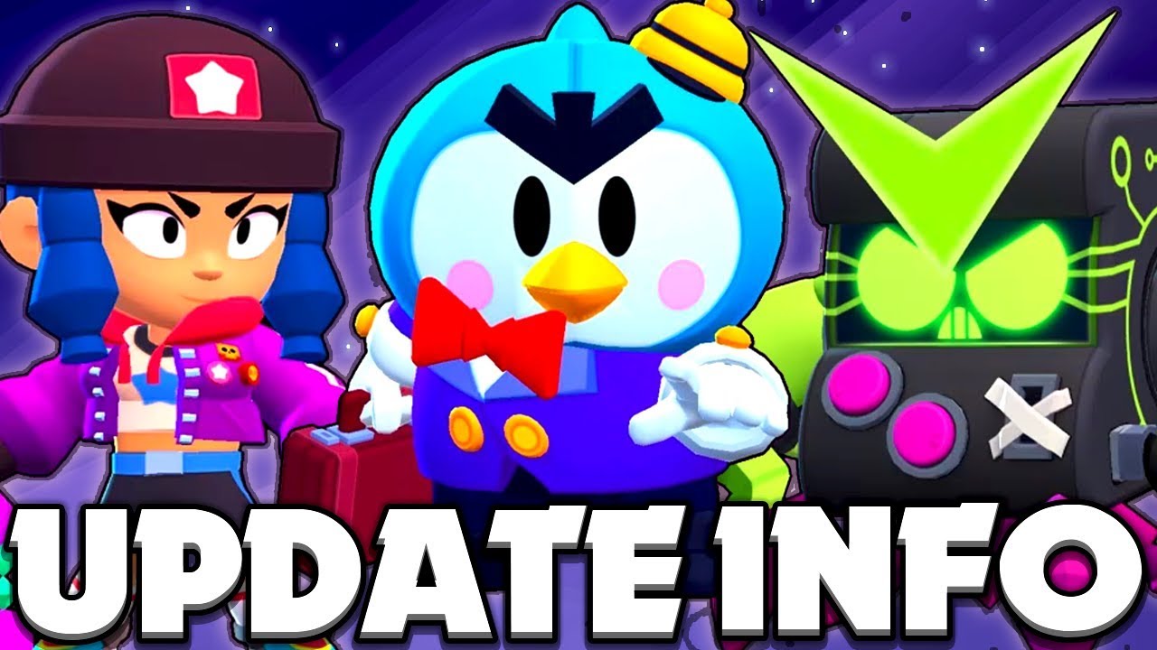 Update New Brawler Mr P New Game Mode Hot Point New Skins More Brawl Stars Youtube - brawl stars luna idea