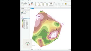 How to Create Spatial Interpolation Natural Neighbor  ArcGIS Pro #arcgispro #esri #arcgis #map