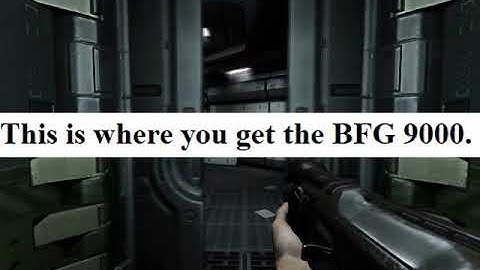 How To Get The BFG From The Delta Labs (DOOM 3)