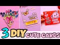 3 Easy DIY Cute Handmade Cards 😍 | DIY Card Ideas | Handmade Cards | #diycards @tinkerartist
