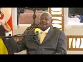 Museveni Markets The Ankole Cow To South African Breeders During State Visit
