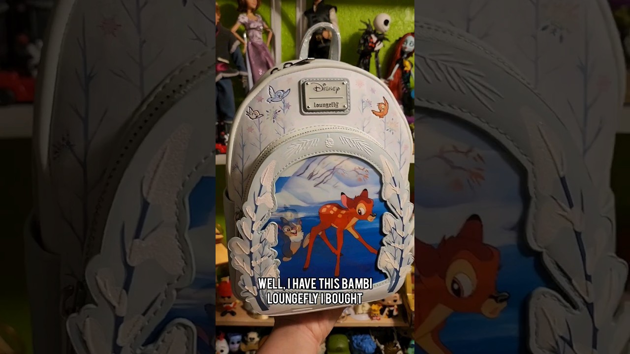 I Got My First Loungefly Mini Backpack and Wallet!❄️🦌💙💚 