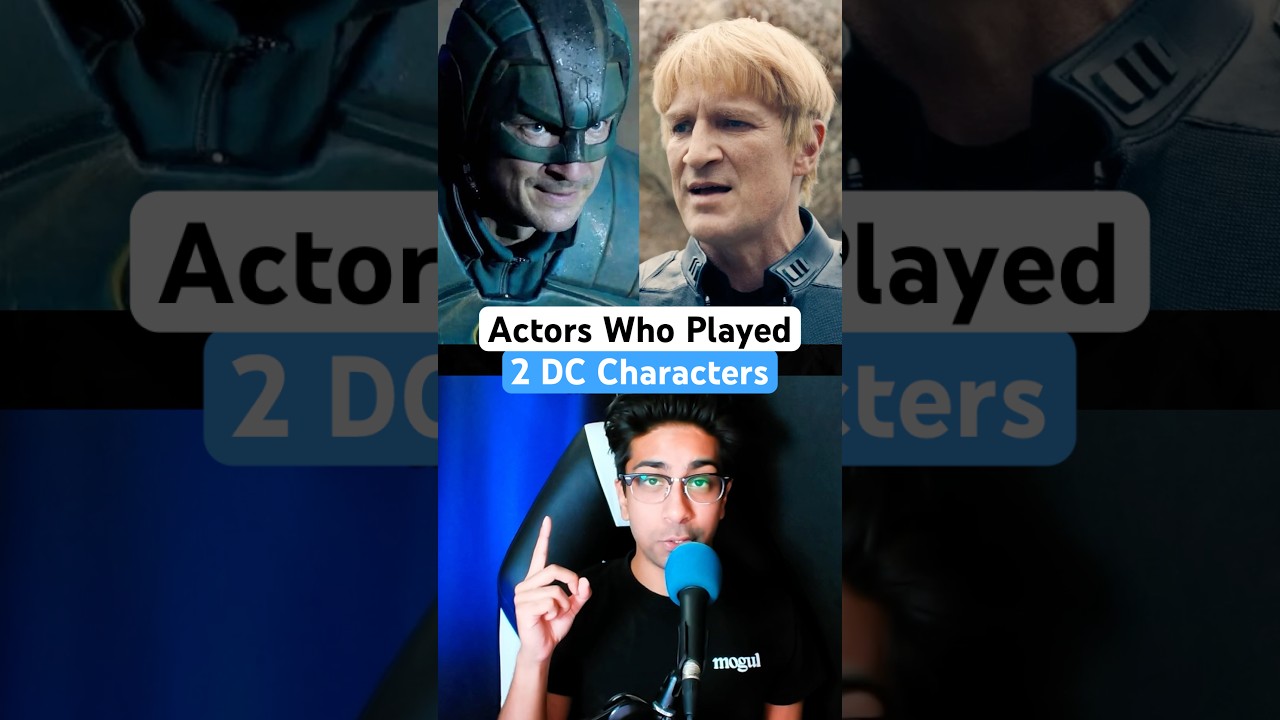 Actors Who Played 2 DC Characters 🦸🏻‍♂️