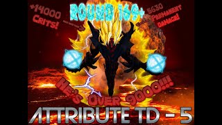 Dota 2 Arcade - Attribute TD - 5 - Potential World Record: Round 169+ (Nice)