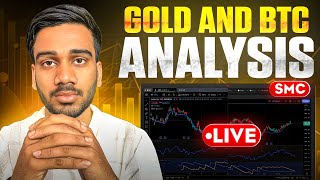 Live Gold & Crypto Analysis | London Session | 25 MAY | Day 11 #goldtrading #cryptotrading