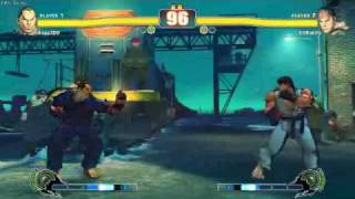 lolkopp300, Dan VS Ryu (Street Fighter 4 PC)